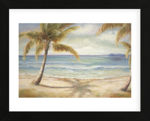 Shoreline Palms II  (Framed) -  Marc Lucien - McGaw Graphics