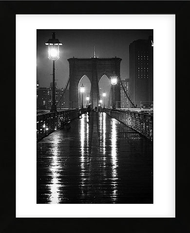 Brooklyn Bridge (Framed) -  Oleg Lugovskoy - McGaw Graphics