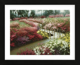 Monet‚Äôs Flower Garden (Framed) -  Zhen-Huan Lu - McGaw Graphics