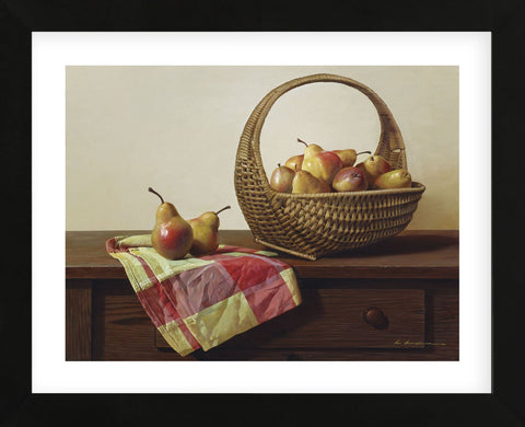 Still Life with Pears (Framed) -  Zhen-Huan Lu - McGaw Graphics