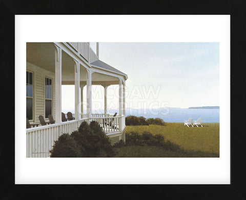 Porch View (Framed) -  Zhen-Huan Lu - McGaw Graphics