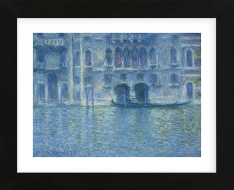Palazzo da Mula - Venice  (Framed) -  Claude Monet - McGaw Graphics