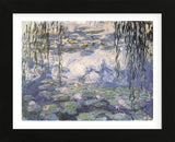 Water Lilies and Willow Branches  (Framed) -  Claude Monet - McGaw Graphics