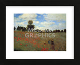 Wild Poppies  (Framed) -  Claude Monet - McGaw Graphics