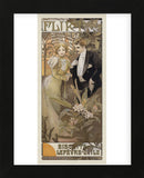 Flirt, 1899 (Framed) -  Alphonse Mucha - McGaw Graphics