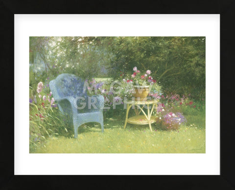 Garden Corner (Framed) -  Allan Myndzak - McGaw Graphics