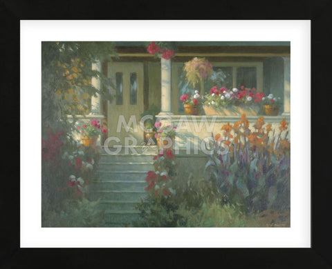 Sunlit Porch  (Framed) -  Allan Myndzak - McGaw Graphics