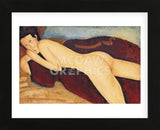 Reclining Nude from the Back, 1917  (Framed) -  Amedeo Modigliani - McGaw Graphics