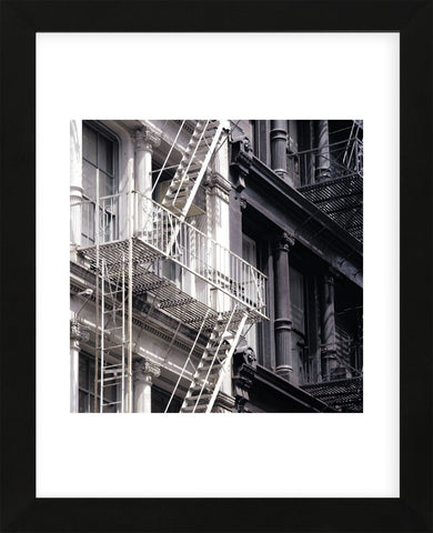 Fire Escape  (Framed) -  Metro Series - McGaw Graphics