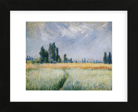 Wheatfield, 1881  (Framed) -  Claude Monet - McGaw Graphics