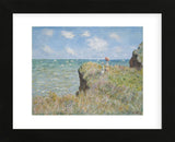 Cliff Walk at Pourville, 1882  (Framed) -  Claude Monet - McGaw Graphics