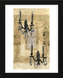 Brocade Sconces  (Framed) -  Pyper Morgan - McGaw Graphics