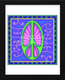 Peace sign (green) (Framed) -  Kem McNair - McGaw Graphics