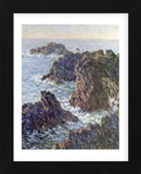 Rock Points at Belle-Ile, 1886 (Framed) -  Claude Monet - McGaw Graphics