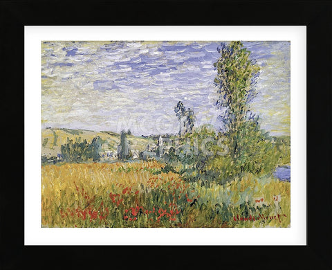 Landscape at Vetheuil (Framed) -  Claude Monet - McGaw Graphics