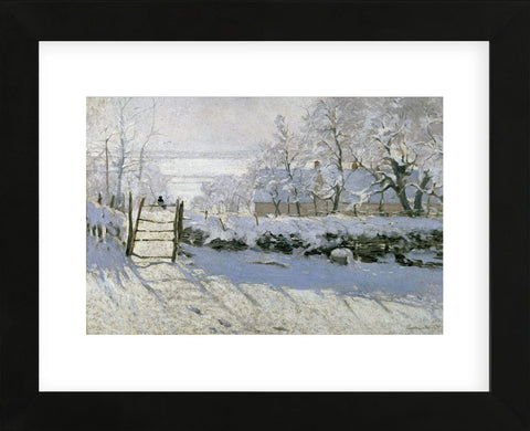 The Magpie, 1869 (Framed) -  Claude Monet - McGaw Graphics