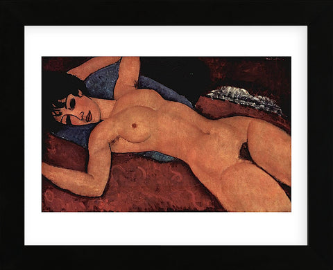 Nude (Framed) -  Amedeo Modigliani - McGaw Graphics