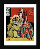 Two Young Women, the Yellow Dress and the Scottish Dress, 1941 (Framed) -  Henri Matisse - McGaw Graphics