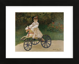 Jean Monet on his Hobby Horse, 1872 (Framed) -  Claude Monet - McGaw Graphics