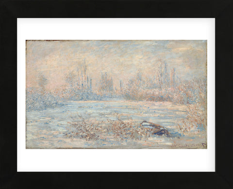 Le Givre, 1880 (Framed) -  Claude Monet - McGaw Graphics