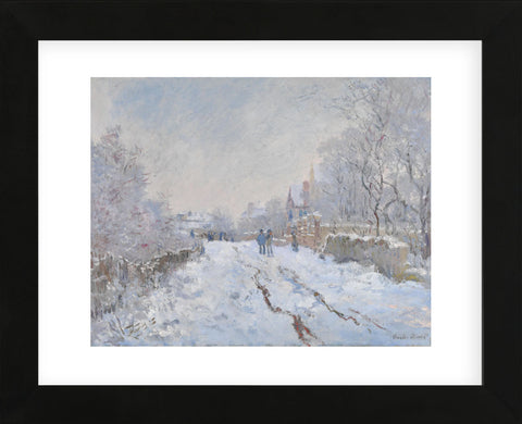 Snow at Argenteuil, 1875 (Framed) -  Claude Monet - McGaw Graphics