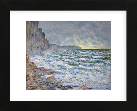 Fécamp, bord de mer, 1881 (Framed) -  Claude Monet - McGaw Graphics