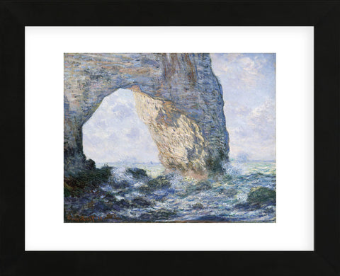 La Manneporte (Etretat), 1883 (Framed) -  Claude Monet - McGaw Graphics