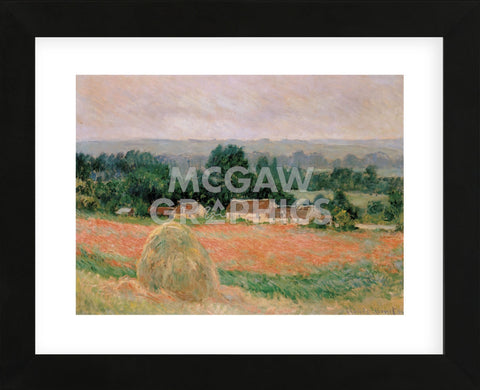 Haystack at Giverny, 1886 (Framed) -  Claude Monet - McGaw Graphics