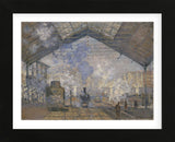 The Saint-Lazare Station, 1877 (Framed) -  Claude Monet - McGaw Graphics