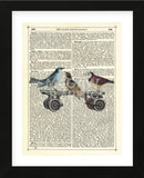 Birds on a Skateboard (Framed) -  Marion McConaghie - McGaw Graphics