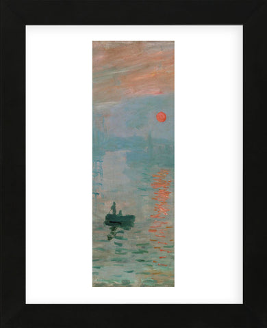 Impression, Sunrise, c. 1872 (detail) (Framed) -  Claude Monet - McGaw Graphics