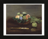 Basket of Fruit, about 1864 (Framed) -  Edouard Manet - McGaw Graphics