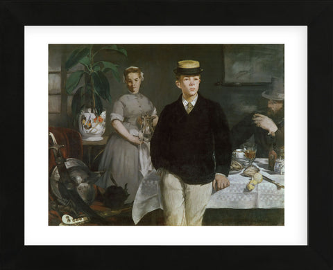 Luncheon in the Studio, 1868 (Framed) -  Edouard Manet - McGaw Graphics