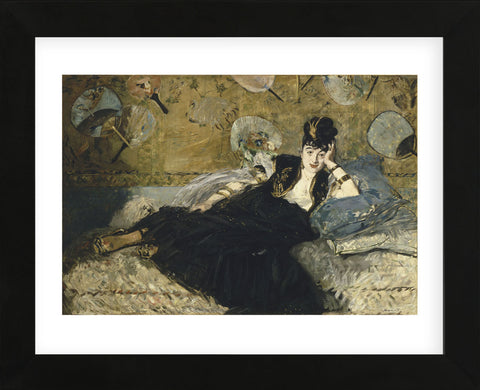 Woman with Fans, 1873 (Framed) -  Edouard Manet - McGaw Graphics