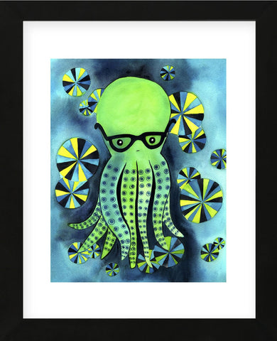 Geeky Octopus (Framed) -  My Zoetrope - McGaw Graphics