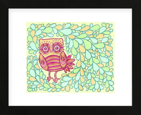 Spring Owl (Framed) -  My Zoetrope - McGaw Graphics