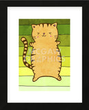 Sunbathing Cat (Framed) -  My Zoetrope - McGaw Graphics