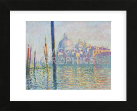 Grand Canal, Venice, 1908 (Framed) -  Claude Monet - McGaw Graphics