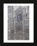 The Cathedral in Rouen, The Portal, Grey Weather, 1892 (Framed) -  Claude Monet - McGaw Graphics