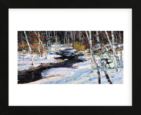 First Thaw (Framed) -  Robert Moore - McGaw Graphics
