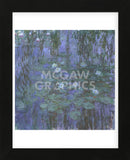 Blue Water Lilies, 1916-1919 (Framed) -  Claude Monet - McGaw Graphics