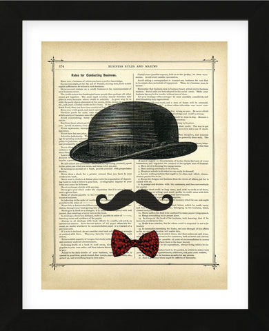 Invisible Gent (Framed) -  Marion McConaghie - McGaw Graphics