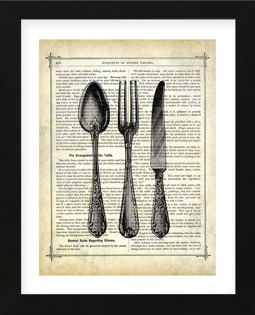 Silverware (Framed) | McGaw Graphics