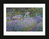 The Artist's Garden at Giverny  (Framed) -  Claude Monet - McGaw Graphics