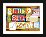 Sunshine And Sandy Beaches (Framed) -  Norfolk Boy - McGaw Graphics