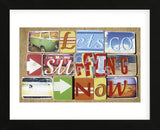 Lets Go Surfing (Framed) -  Norfolk Boy - McGaw Graphics