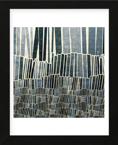 Blue Bamboo (Framed) -  Mali Nave - McGaw Graphics