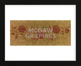 Roses Interlace  (Framed) -  Mali Nave - McGaw Graphics