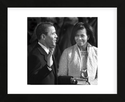 I, Barack Hussein Obama... (Framed) -  Celebrity Photography - McGaw Graphics