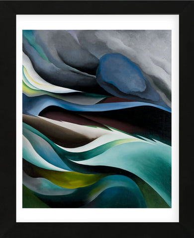 From the Lake No.1, 1924  (Framed) -  Georgia O'Keeffe - McGaw Graphics